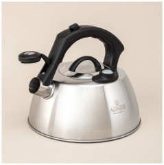 Чайник со свистком, термоаккумулирующим дном и встроенным термометром - Фото 1