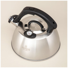Чайник со свистком, термоаккумулирующим дном и встроенным термометром - Фото 4