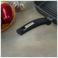 Сковорода-гриль с крышкой - Фото 9