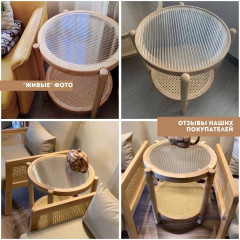 Кофейный журнальный столик «Interio.Lu» - Фото 3