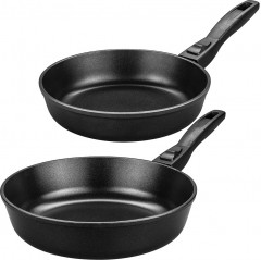 Набор сковород с крышками «Чёрный оникс» - Фото 3