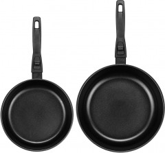 Набор сковород с крышками «Чёрный оникс» - Фото 5