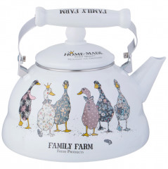 Чайник эмалированный «Family farm» - Фото 2