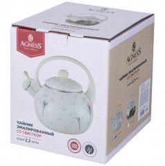 Чайник эмалированный со свистком «Dandelion» - Фото 1