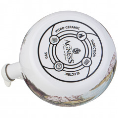 Чайник эмалированный со свистком - Фото 3