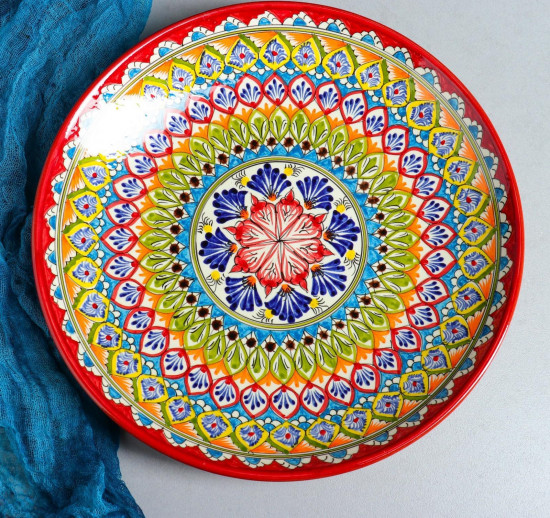 Блюдо-ляган «Узоры»