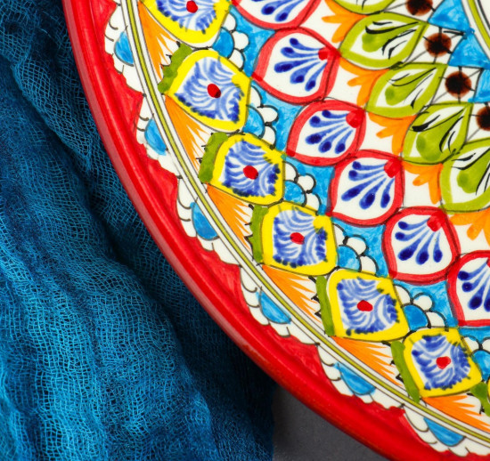 Блюдо-ляган «Узоры»