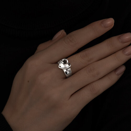 Кольцо из серебра