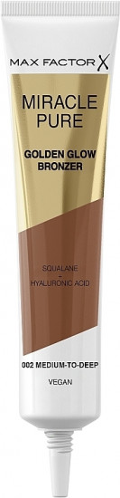 Бронзер «Miracle Pure Golden Glow Bronzer», оттенок 002 Мedium to deep
