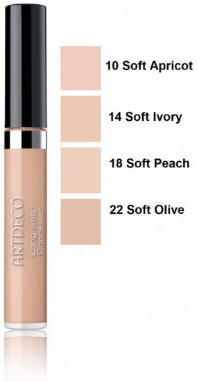 Консилер для лица водостойкий «Long-Wear Concealer Waterproof», оттенок 14 Soft ivory