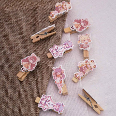 Набор прищепок декоративных «Девочки аниме» - Фото 2