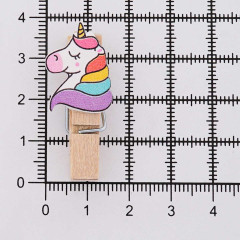 Набор прищепок декоративных «Единороги» - Фото 3