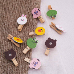 Набор прищепок декоративных «Зверюшки №1» - Фото 2