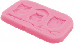 Молд силиконовый «Совы» - Фото 1