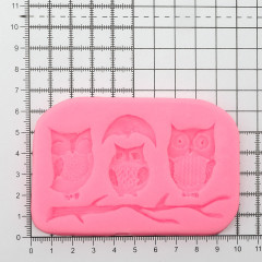 Молд силиконовый «Совы» - Фото 2