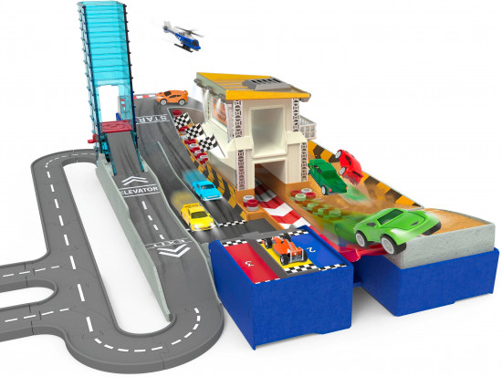 Набор игровой «Гоночная трасса 2в1»