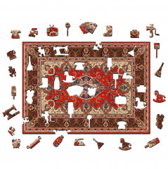 Пазл фигурный «Бабушкин советский ковер» - Фото 6