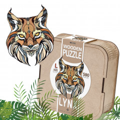 Пазл фигурный «Рысь» - Фото 2