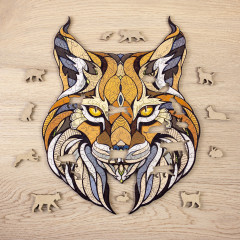 Пазл фигурный «Рысь» - Фото 5