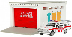 Набор игровой «Гараж. Скорая помощь» - Фото 6