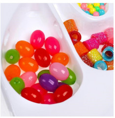 Набор для создания украшений из бисера и бусин «Сердце Wednesday» - Фото 2