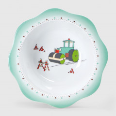 Набор детской посуды «Зеленая машинка» - Фото 2