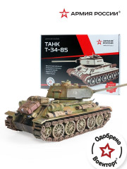 Конструктор «Танк Т-34-85» - Фото 1