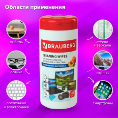 Салфетки влажные для экранов всех типов и пластика с ароматом абрикоса - Фото 11