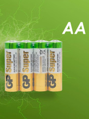 Набор батареек Super Alkaline АA/LR6 - Фото 4