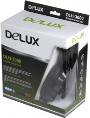 Наушники-гарнитура проводные Delux DLH-3000 - Фото 2