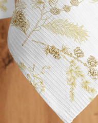 Комплект полотенец вафельных «Noble winter» - Фото 7