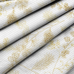 Комплект полотенец вафельных «Noble winter» - Фото 4