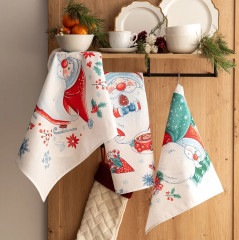 Комплект полотенец вафельных «Сказочное волшебство» - Фото 5