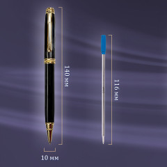 Набор из ручки и ежедневника «Black» - Фото 4