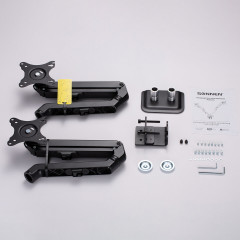 Кронштейн для двух мониторов настольный - Фото 4