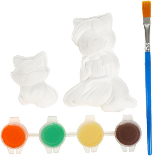 Барельеф для росписи «Фелисити Лис и Флик»