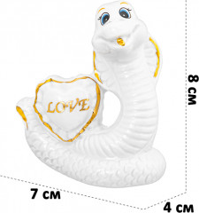 Фигурка декоративная «Змея» - Фото 1