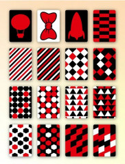 Карточки для новорожденных детей контрастные «Черно-красно-белые» - Фото 3