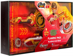 Набор игровой «Волчок Эпик Лончер Flaming Pack Blazing Bear» - Фото 3