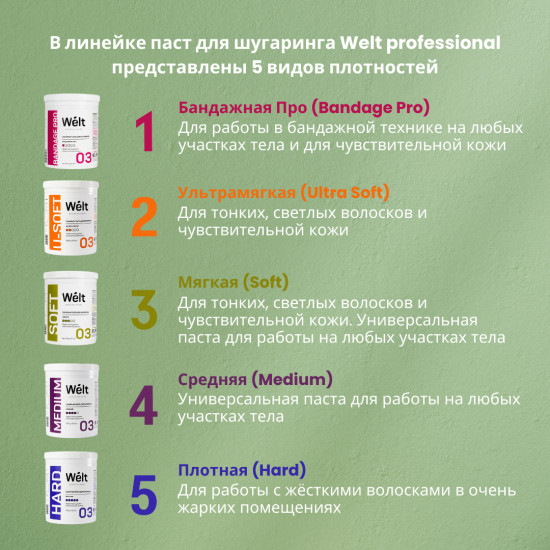 Сахарная паста для шугаринга ультрамягкая