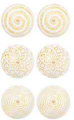 Набор шаров ёлочных «Золотой винтаж» - Фото 2