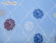 Комплект постельного белья с вышивкой "Gran Canaria" (арт. BWD020, евро, сатин DeLuxe, 2 наволочки 48х74) - Фото 1