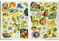 Книга наклеек с заданиями «В лесу» - Фото 2