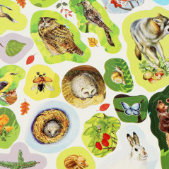 Книга наклеек с заданиями «В лесу» - Фото 6