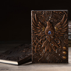 Блокнот с 3D-обложкой «Огненный Феникс» - Фото 9