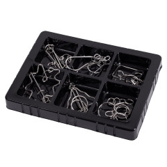 Набор головоломок металлических - Фото 6