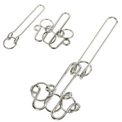 Набор головоломок металлических - Фото 10