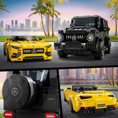 Конструктор Speed Champions 76924 Mercedes-AMG G 63 и Mercedes-AMG SL 63 - Фото 8
