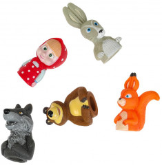 Набор игрушек для ванны «Пальчиковый театр» - Фото 4