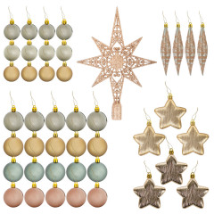 Набор шаров новогодних - Фото 1